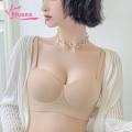 Muses Mall Strapless Bra for women Small Breasts Gathered Push Up Brassiere No Steel Ring Anti Slip Lingeire Seamless Underwear. 