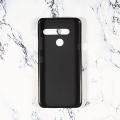 LG G8 ThinQ  Case Soft TPU Slim Smooth Flexible Protective Phone Cover -  Black Matte. 