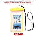 Universal Water Proof Mobile Pouch - Transparent Pouch - Easy To Carry - Compatible With All Mobiles - Extra Safety For Mobile Phone - Waterproof Case Underwater PVC Bag Transparent Touch Screen Premium Cell Phone Pouch Cover For Travel. 