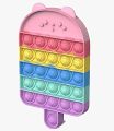 Candy and Ice Cream Fidget Pop It Toy - Learning and Educational for Girls and Boys - Adults Toys Stress Relief Pop Pits Toys - Kid Fidgets Poppet A R779 POPP. 