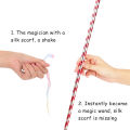 1pcs Long Appearing Cane Plastic Stage Stick Magic Cane Close Up Magic Tricks. 