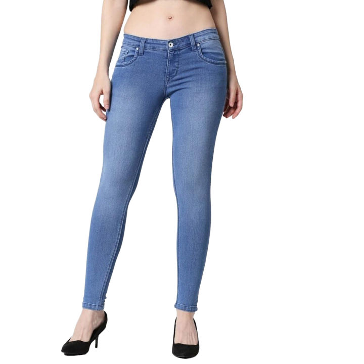 Slim Fit Stretchable Jeans for Women and Girls – Casual and Office Wear, High-Quality Denim