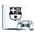 ps4 slim skin barcelona design with 2 controller skin (not silicon cover) brand rana decoration1. 