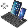 Jelly Comb B046 Multi Device Rechargeable Wireless Bluetooth Keyboard. 