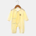 Newborn baby crawling pure cotton air-conditioned suit, thin fitting jumpsuit, newborn boys and girls, summer pamas. 