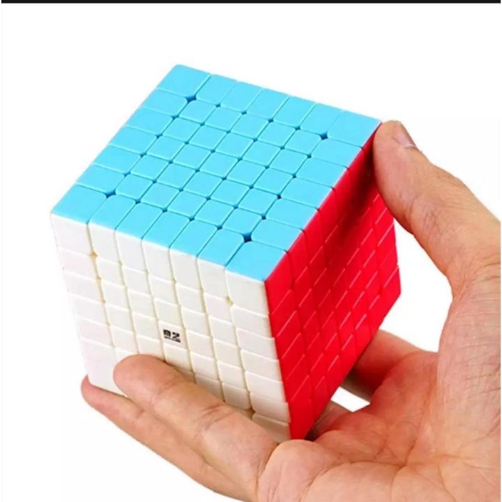 7x7x7 Rubik's Cube Multicolor Mind Puzzle Rubik’s Magic Cube 100% speedy smooth and Sticker less