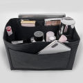 EverToner For Longchamp LE PLIAGE FILET Top Handle Bag Felt Insert Bag Makeup Cosmetic Bags Travel Inner Purse Handbag Storage Organizer. 