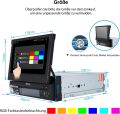 Android Player Car Radio Auto radio 1 Din 7'' AUTO Touch Screen Car Multimedia Player GPS Navigation Wifi Auto MP5 Bluetooth USB FM Rear View Camera. 