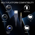 PRO Gaming RGB Headphones with Mic for PC, Pubg Mobile, PS4, Laptop - 360 Surround Sound Super Bass Vibration Over the Ear Wired Head Phones Headset for Gaming with Noise Cancelling Microphone. 