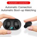 E6S TWS Wireless Bluetooth Headset Waterproof Noise Cancelling LED Earbuds with Mic Wireless Headphones Bluetooth Earphones. 