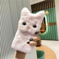 Cute Fur Animal Phone Case for IPhone 14 13 12 11 Pro X Xr Xs Max 8 7 Plus 6 Furry Rabbit Cat Dog Fluffy Plush Bunny Soft Cover. 