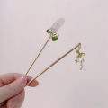 New Chinese style ancient style hairpin, girl wild hairpin, high-end hairpin, hairpin, Hanfu, Chinese style step shake hair ornament. 
