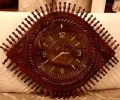 Eye Catching Wooden Wall Clock - Unique Eye Design - Fancy Eye Design Wall Clock - A Work of Art for Your Walls - Unique Wooden Wall Clock - Eye Design for Modern Homes ¬- A Work of Art for Your Walls -  Hadi Wood Craft. 