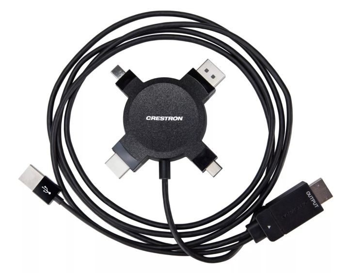 Crestron Multihead HD Video DisplayPort/HDMI/Mini DisplayPort/Type-C to HDMI Cable 6ft Genuine Used Branded