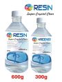 Epoxy Resin Crystal Clear 900 Gram  (Resin 600 Gram & Hradener 300 Gram). 