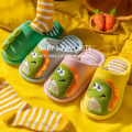 Children Cartoon Dino Fur Slipper Soft Autumn Winter Warm Princess Baby Boys Girl Indoor Home Bedroom Cotton Fleece Fur Shoes. 
