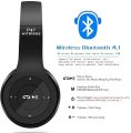 P47 Wireless headphones with Microphone Bluetooth Foldable Headset  Support FM Radio TF for PC ,TV Smart Phones & Tablets etc.. 