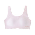 New 12-16 year old adolescent girls' underwear with soft support, ice silk, seamless, ultra-thin and comfortable for girls in summer. 