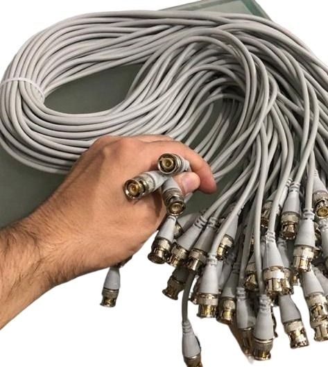 BNC camera Cable Connector With Copper Wire Original  Pack of 10