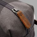 Men's Makeup Bag  Men Travel Toiletry Bag Canvas Leather Makeup Organizer Shaving Storage Pouch Cosmetic Bag Black. 