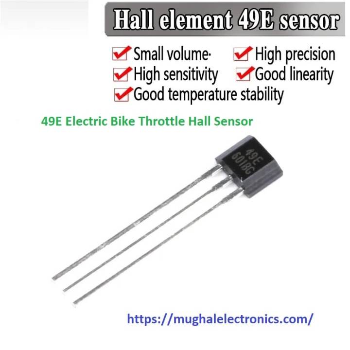 49E Electric Bike Throttle Hall Sensor OH49E SS49E Linear Effect Encounter