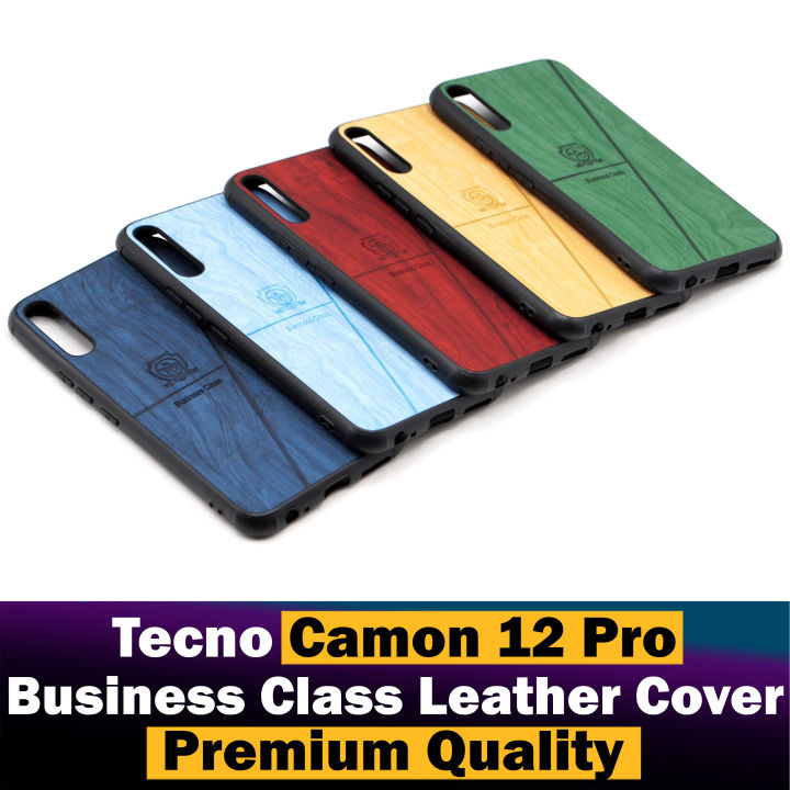 Tecno%20Camon%2012%20Pro%20Back%20Cover%20Premium%20Quality%20Business%20Class%20Leather%20Case%20For%20Tecno%20Camon%2012%20Pro%20-%20Image%202