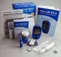 On Call EZ II Gluco Meter With 10 Strips Free. 