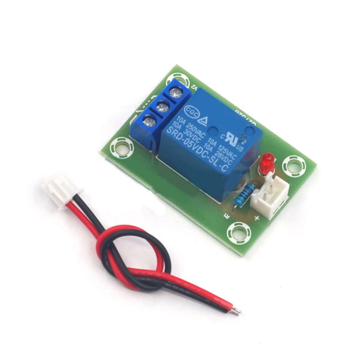 XH-M118 Relay Module 5V 10A Supply Output 1 Channel Isolated Relay Module with Cable Relay Module 5V Normally Open Closed