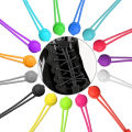 1Set Stretching Lock Lace 25 Colors Shoe Laces Elastic Sneaker Shoelaces Shoestrings Running Jogging Triathlon. 