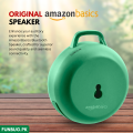【AmazonBasics】 Wireless Bluetooth Shower Speaker with 5W Driver, Built-in Mic & AUX Input - Rechargeable Mini Speaker, MP3 Blutooth Player for Mobile PC Computer & Laptop with High Bass - By FunBug. 