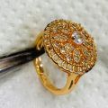 girls and women 22k gold plated RP casting finger ring. 