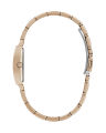 Guess Womens Brilliant Rose Gold Tone Stainless Steel Case Rose Gold Glitz Dial With Crystals Rose Gold Tone Stainless Steel Bracelet Watch-GW0611L3. 