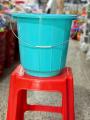 Bucket - 20Ltr Plastic Bucket - Balti Plastic Best Use for Kitchen Bath Room Random Colors Multipurpose Uses. 