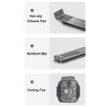 1 pcs Laptop Stand Holder With Cooling Fan Portable Foldable Aluminum Alloy Notebook Holder. 