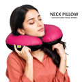 Relaxsit Microfiber Neck Pillow – Extremely Soft and Comfortable Neck Cushion – Head and Chin Support Travel Neck Pillow - Car Neck Pillow For Travel - Travel Neck pillows -  Travel Neck pillow for men. 