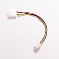 1pcs 4 Pin Molex IDE Male to 4P ATA Female Power Cable to Floppy Drive Adapter Computer PC Floppy Drive Connector Cord PSU. 