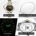 OLEVS Watch For Women Branded 2022 Elegance Waterproof  Stainless Steel Wristwatch - 5563. 