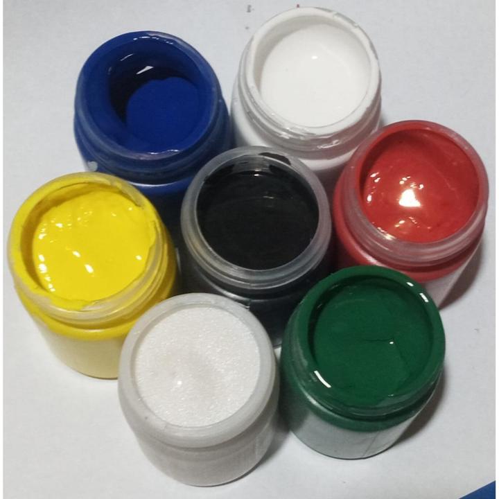 POSTER COLORS 7,12 Artist And Classic Poster Color Paints – 12 Different Shades Bottles 20cc Can Be Used On A Wide Variety Of Hard Surfaces: Wood, Terra Cotta, Plaster, Concrete And Much More Clean With Soap And Water While Wet Poster Colors Set Of 12