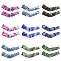 【KuaKe Mall】Fietsen Arm Sleeve Warmers Mannen Vrouwen Uv-bescherming Running Arm Basketbal Elleboog Fitness Camouflage. 