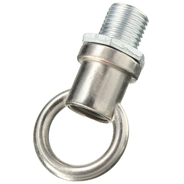 M10 Retro Thread Metal Ceiling Rose Light Base Chandelier Hook Light Adapter With Screw Fitting Close Smooth Style