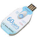 Temperature and Humidity Logger Data Single Use PDF Report USB Port 10000 Points. 