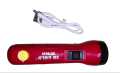 SS-Rechargeable dual LED Torch Light SG- 6658 Mini Pocket Flashlight. 