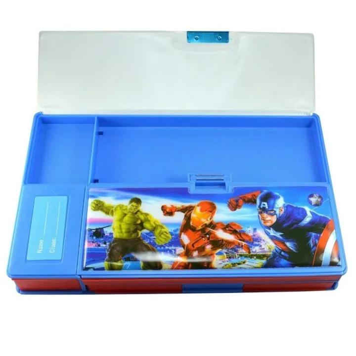 Avengers%20Gadget%20Multipurpose%20Pencil%20Box%20with%20Calculator%20Jumbo%20Pencil%20Box%20for%20Kids%20-%20Image%205