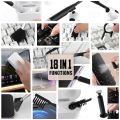 18 in 1 Laptop Cleaning Kit - Keyboard Cleaner, Electronic Cleaner Kit, Keyboard Cleaning Kit, Computer Cleaning Kit, Electronic Cleaning Kit for Ear pods/laptop/phone/computer/screen. 