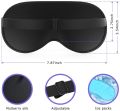 Relaxing Tired Eyes & Headache Relief Hot Cold Cooling Gel Eye Mask Ice Bag Eye Protection Ice Cool Soothing Tired Eyes. 