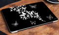 Butterfly Aesthetic Black Laptop Skin Vinyl Sticker 13 13.3 14.6 15 15.4 15.6 inch Laptop Skin Sticker Cover For All Laptops. 