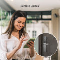 Ezviz DL05 Smart Wi-Fi Biometric Fingerprint Door Lock with built-in Electronic Doorbell | Weatherproof | Multiple Unlock Methods | Free APP Control | Anti-peep Code | Real-Time Alerts | Anti-Tamper Alarm | Integration with EZVIZ Cameras. 