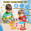 Two-player Bouncing Ball Game Mini Desktop Basketball Shoot Game Fun Interactive Toy for Kids Adults 2 Player Tabletop Game for Home Party Buyers' Choice Mini Basketball Toy. 