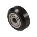 POM V Slot Wheel Big Plastic Pulley Wheel with Bearing Idler Pulley Gear Perlin Wheel for Creality Ender 3, CR-7, CR-8, CR-10. 