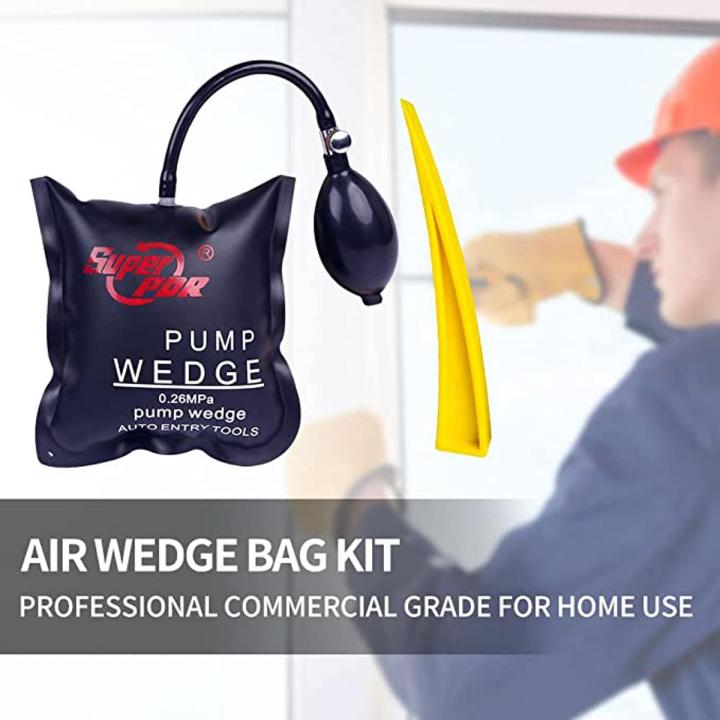 Adjustable PUMP WEDGE LOCKSMITH TOOLS Thickened Car Door Cushion Repair Emergency Unlock Kit Tool